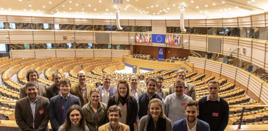 AGRICULTURE SPOKESMAN WELCOMES YOUNG FARMERS ON FACT-FINDING TRIP TO BRUSSELS