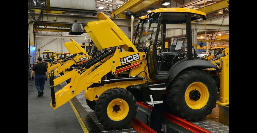 JCB stops production as global demand for machines reduces
